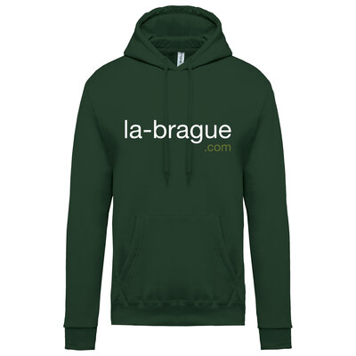 Image Sweat à capuche logo torse vert 2900
